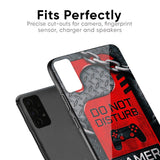 Do No Disturb Glass Case For Redmi Note 9 Pro Max