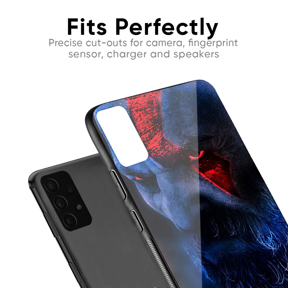 God Of War Glass Case For Samsung Galaxy F41