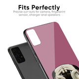 Funny Pug Face Glass Case For Xiaomi Redmi Note 8