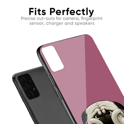 Funny Pug Face Glass Case For Huawei P30 Pro