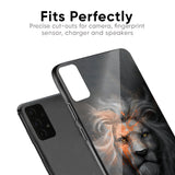 Devil Lion Glass Case for OnePlus 8