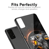 Aggressive Lion Glass Case for Realme 3 Pro
