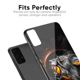 Aggressive Lion Glass Case for Samsung Galaxy A71