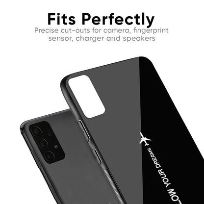 Follow Your Dreams Glass Case for Samsung Galaxy F41