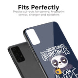 Struggling Panda Glass Case for OnePlus 7