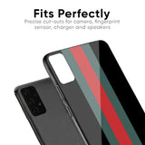 Vertical Stripes Glass Case for OnePlus 7T