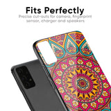 Elegant Mandala Glass Case for Samsung Galaxy A70