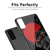 Red Moon Tiger Glass Case for Samsung Galaxy A70s
