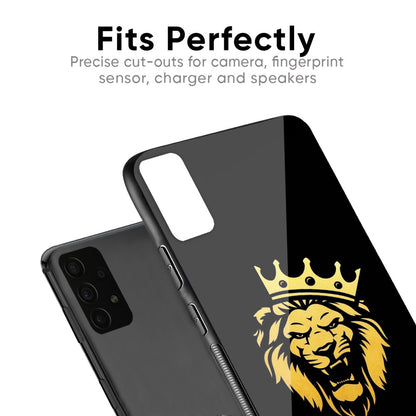Lion The King Glass Case for Samsung Galaxy F41