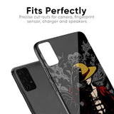 Dark Luffy Glass Case for Samsung Galaxy A70