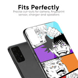 Anime Sketch Glass Case for Samsung Galaxy A50