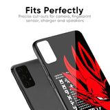 Red Vegeta Glass Case for Samsung Galaxy S20