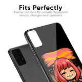 Spy X Family Glass Case for Xiaomi Redmi Note 8