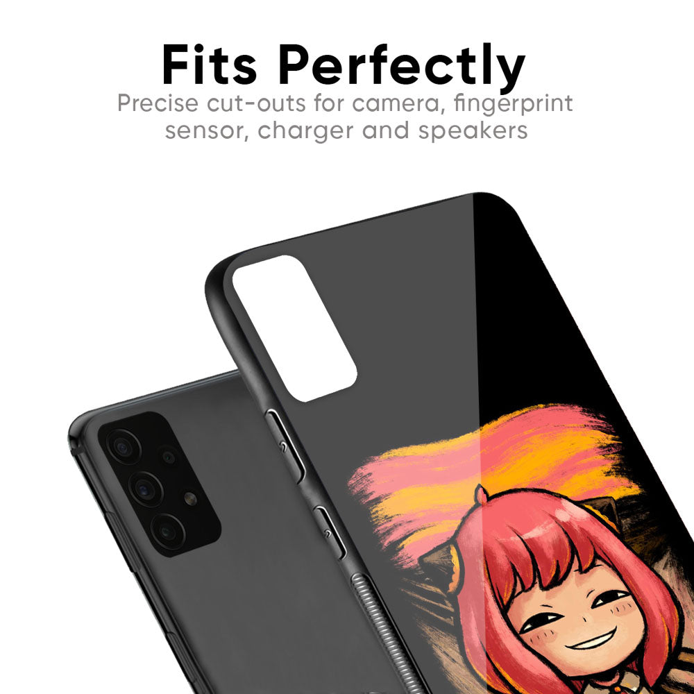 Spy X Family Glass Case for Xiaomi Mi A3