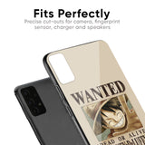 Luffy Wanted Glass Case for Redmi Note 9 Pro Max