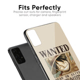 Luffy Wanted Glass Case for OnePlus 7