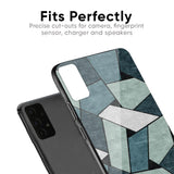 Abstact Tiles Glass Case for Vivo V17