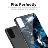 Cloudy Dust Glass Case for OnePlus 6T