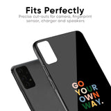 Go Your Own Way Glass Case for Samsung Galaxy A50