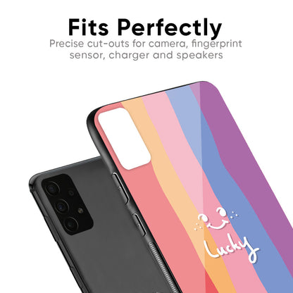 Lucky Abstract Glass Case for Samsung Galaxy A71