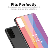 Lucky Abstract Glass Case for Samsung Galaxy A50