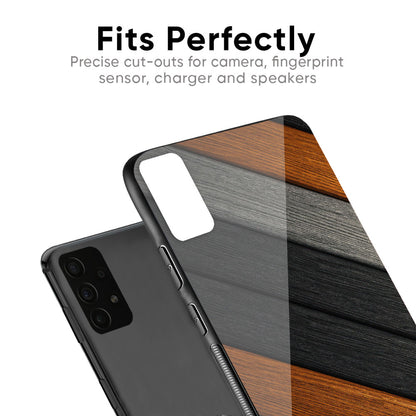 Tri Color Wood Glass Case for Xiaomi Mi A3