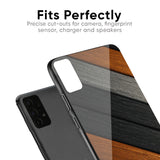 Tri Color Wood Glass Case for Vivo V15 Pro
