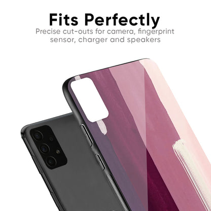 Brush Stroke Art Glass Case for Oppo Find X2
