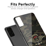 Army Warrior Glass Case for Samsung Galaxy M31 Prime