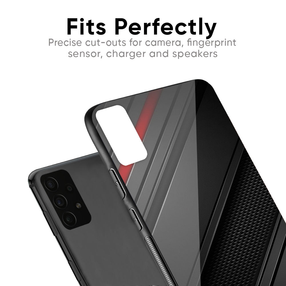 Modern Abstract Glass Case for Samsung Galaxy F41