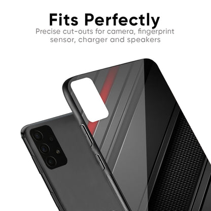 Modern Abstract Glass Case for Samsung Galaxy F41