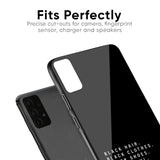 Black Soul Glass Case for OnePlus 8