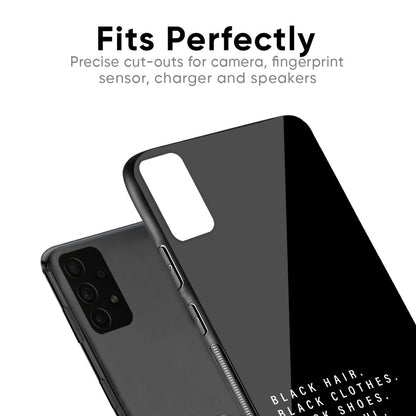 Black Soul Glass Case for Xiaomi Mi A3
