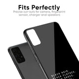 Black Soul Glass Case for Xiaomi Redmi Note 8