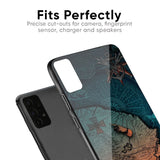 Geographical Map Glass Case for Oppo F11 Pro