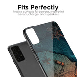 Geographical Map Glass Case for OnePlus 8