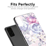 Elegant Floral Glass case for Samsung Galaxy A71