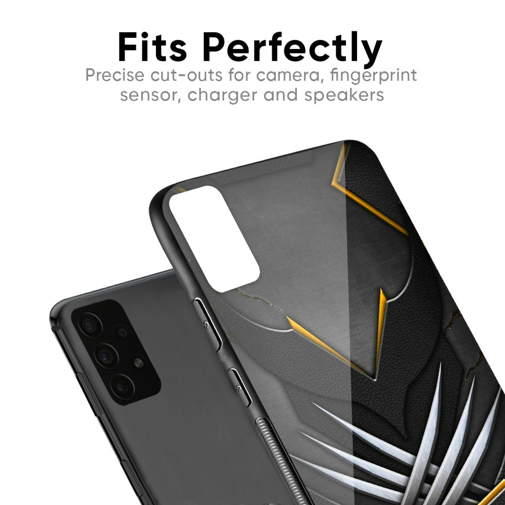 Black Warrior Glass Case for Oppo Reno 3