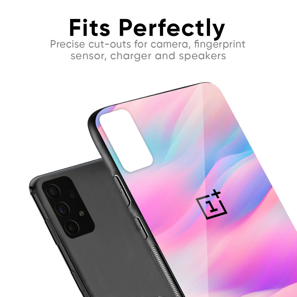 Colorful Waves Glass case for OnePlus 11R 5G