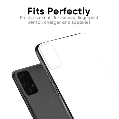 Arctic White Glass Case for Realme C55