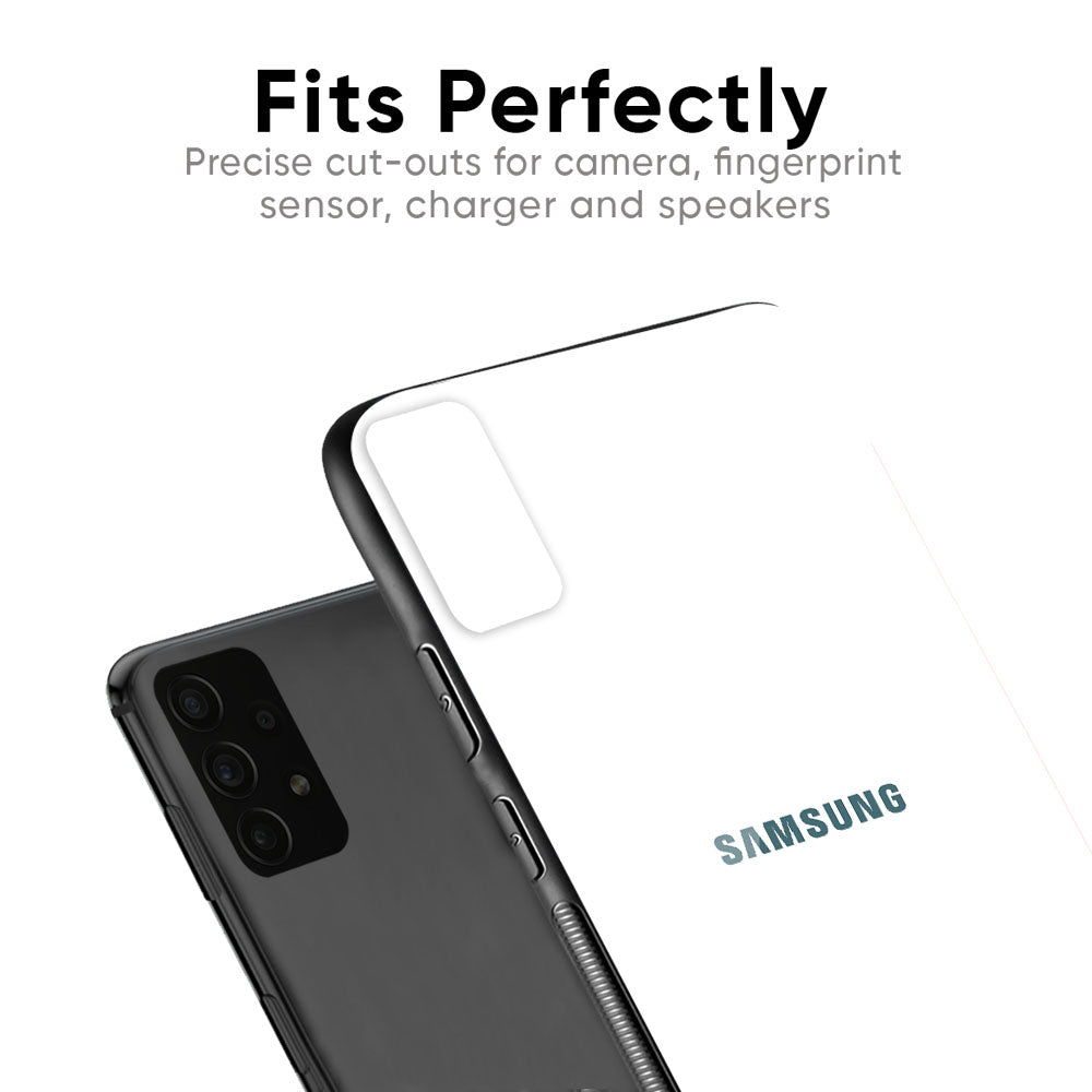 Arctic White Glass Case for Samsung Galaxy A14 5G