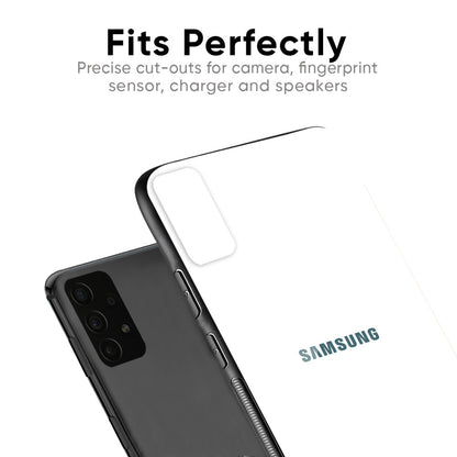 Arctic White Glass Case for Samsung Galaxy A14 5G