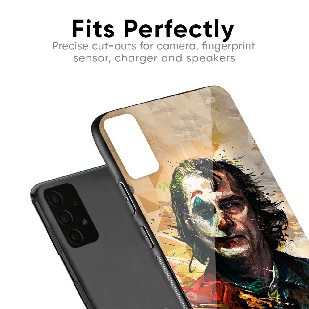 Psycho Villain Glass Case for Samsung Galaxy M54 5G