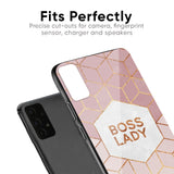 Boss Lady Glass Case for Samsung Galaxy M54 5G