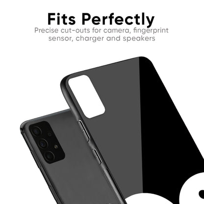 Cute Penguin Glass Case for Redmi Note 12 5G