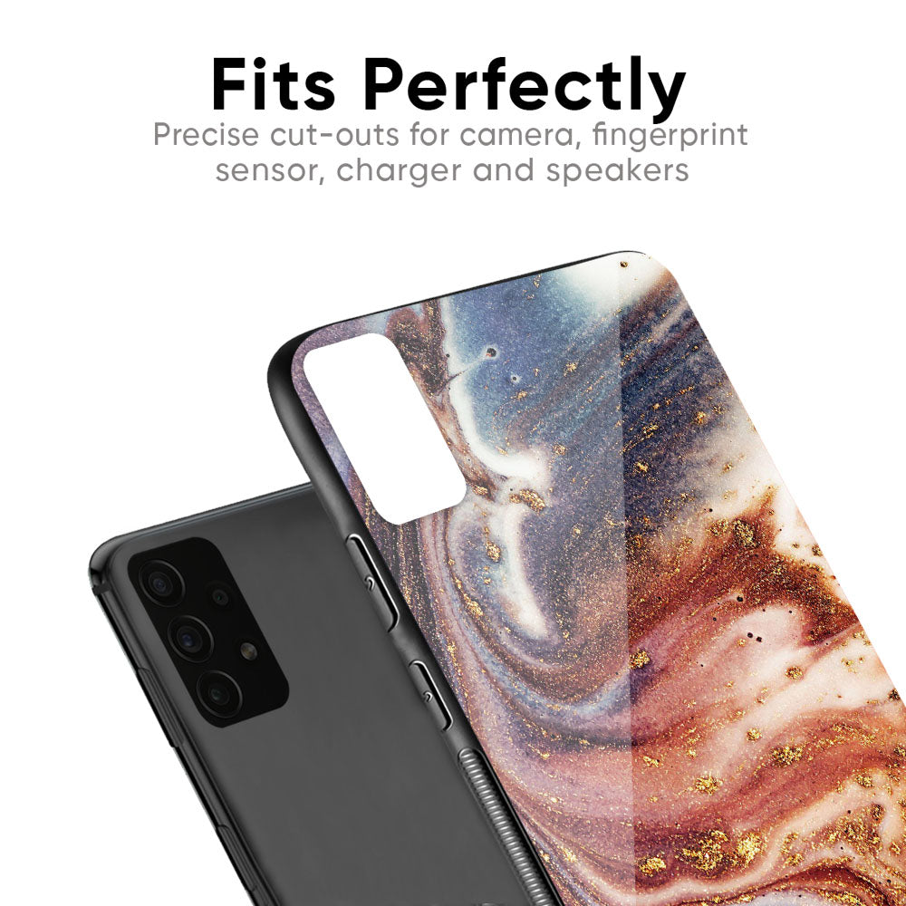 Exceptional Texture Glass Case for Redmi Note 12 5G
