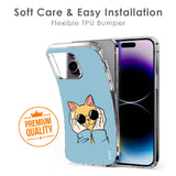 Attitude Cat Soft Cover for iPhone 14