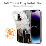 Hexagonal Pattern Soft Cover for iPhone SE