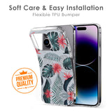 Retro Floral Leaf Soft Cover for iPhone 12 Pro Max