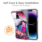 Radha Krishna Art Soft Cover for iPhone 8 Plus